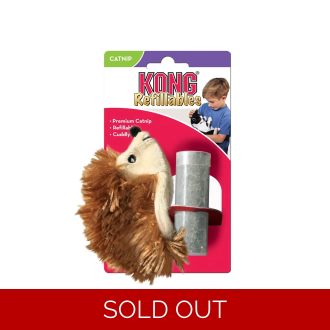 product Image for KONG Cat Refillables Hedgehog